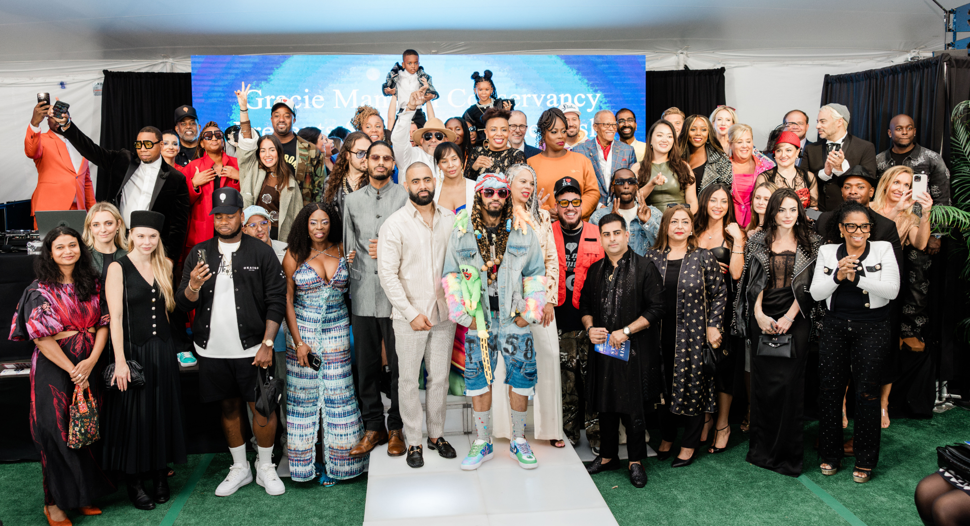 Style Across the Aisle runway show in 2024.