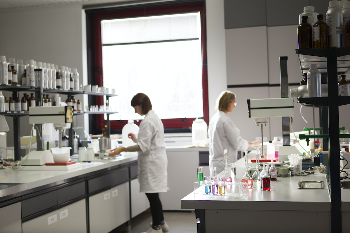Inside ICR's R&D laboratory.