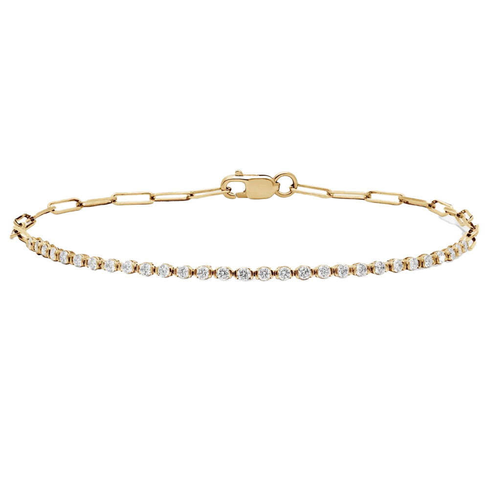 Blue Nile Launches New Mini Half Tennis Bracelet Collection