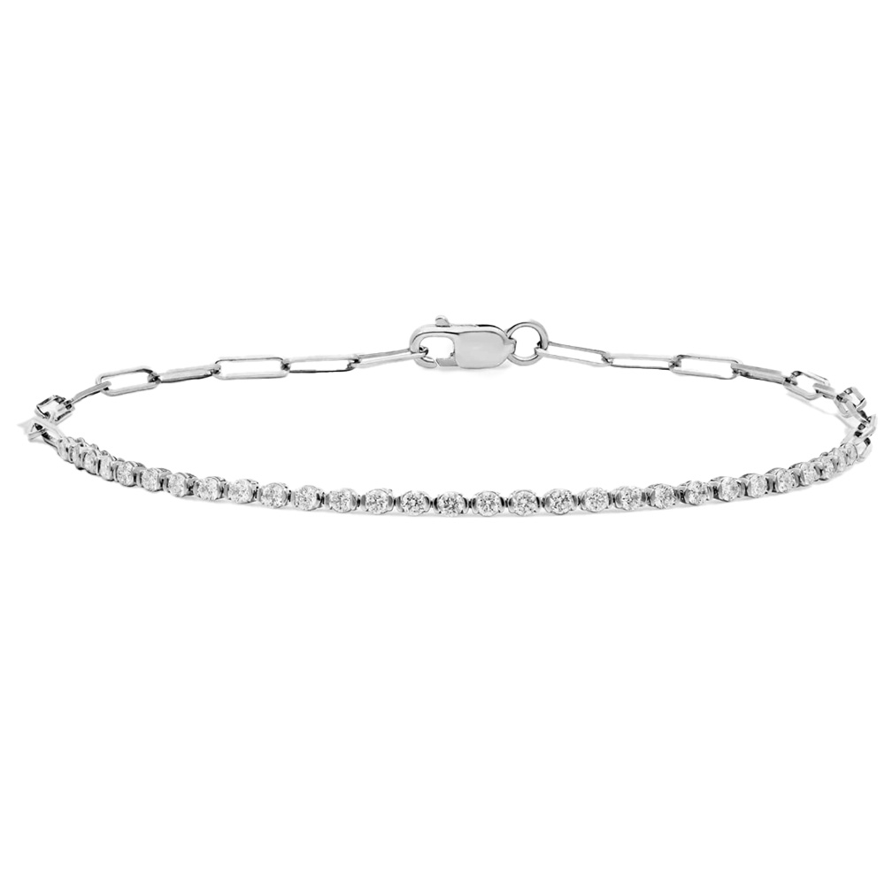 Blue Nile Launches New Mini Half Tennis Bracelet Collection