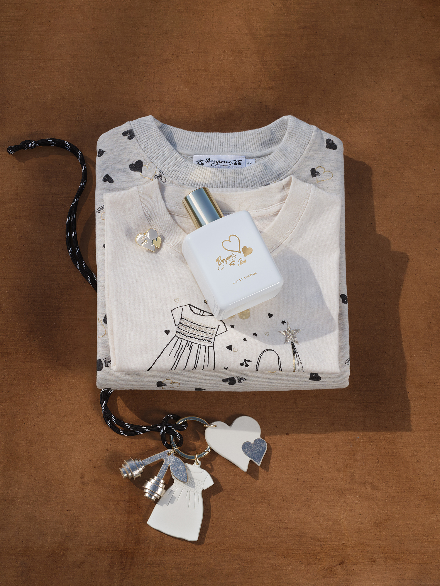 Items from Bonpoint's 50th anniversary capsule collection