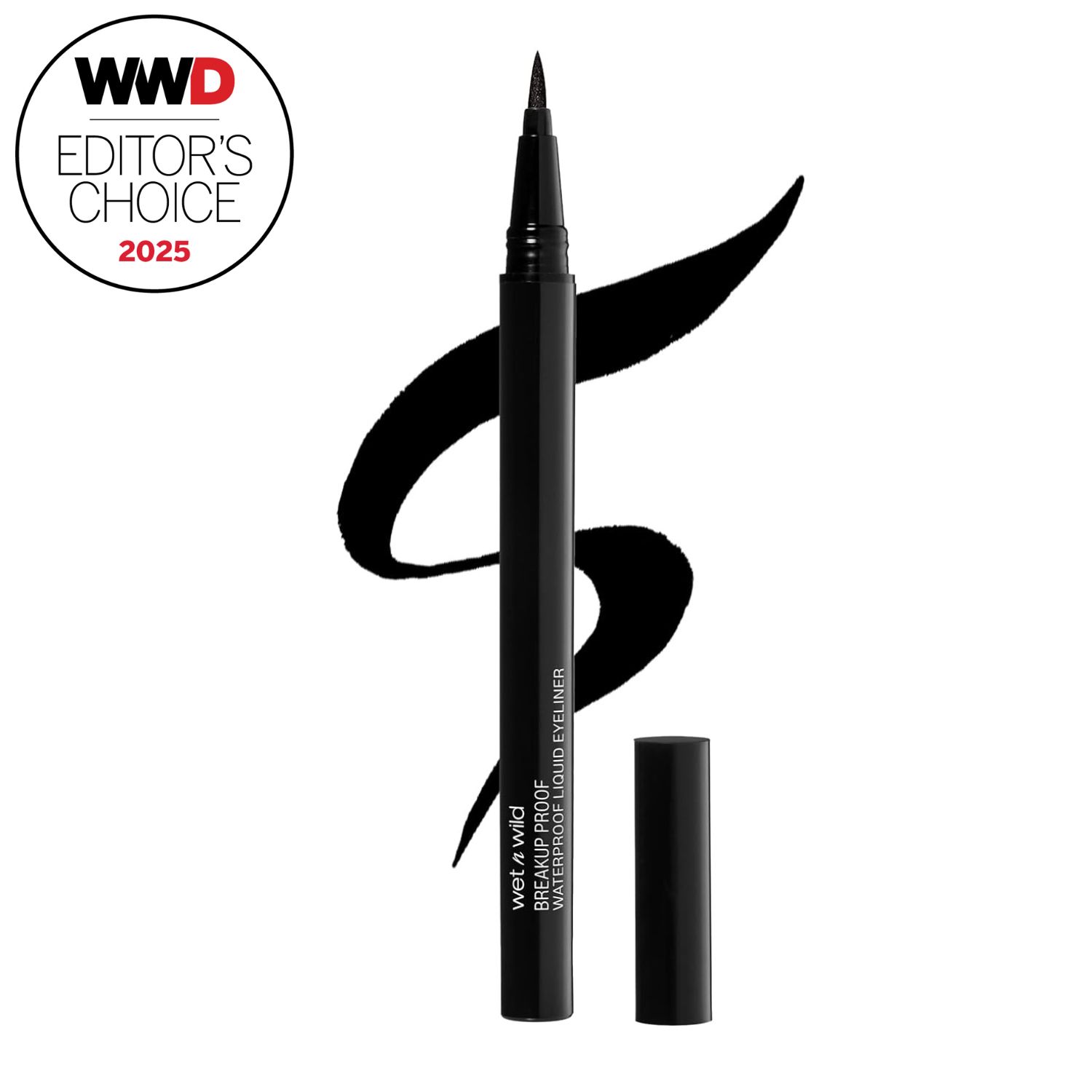 black waterproof eyeliner