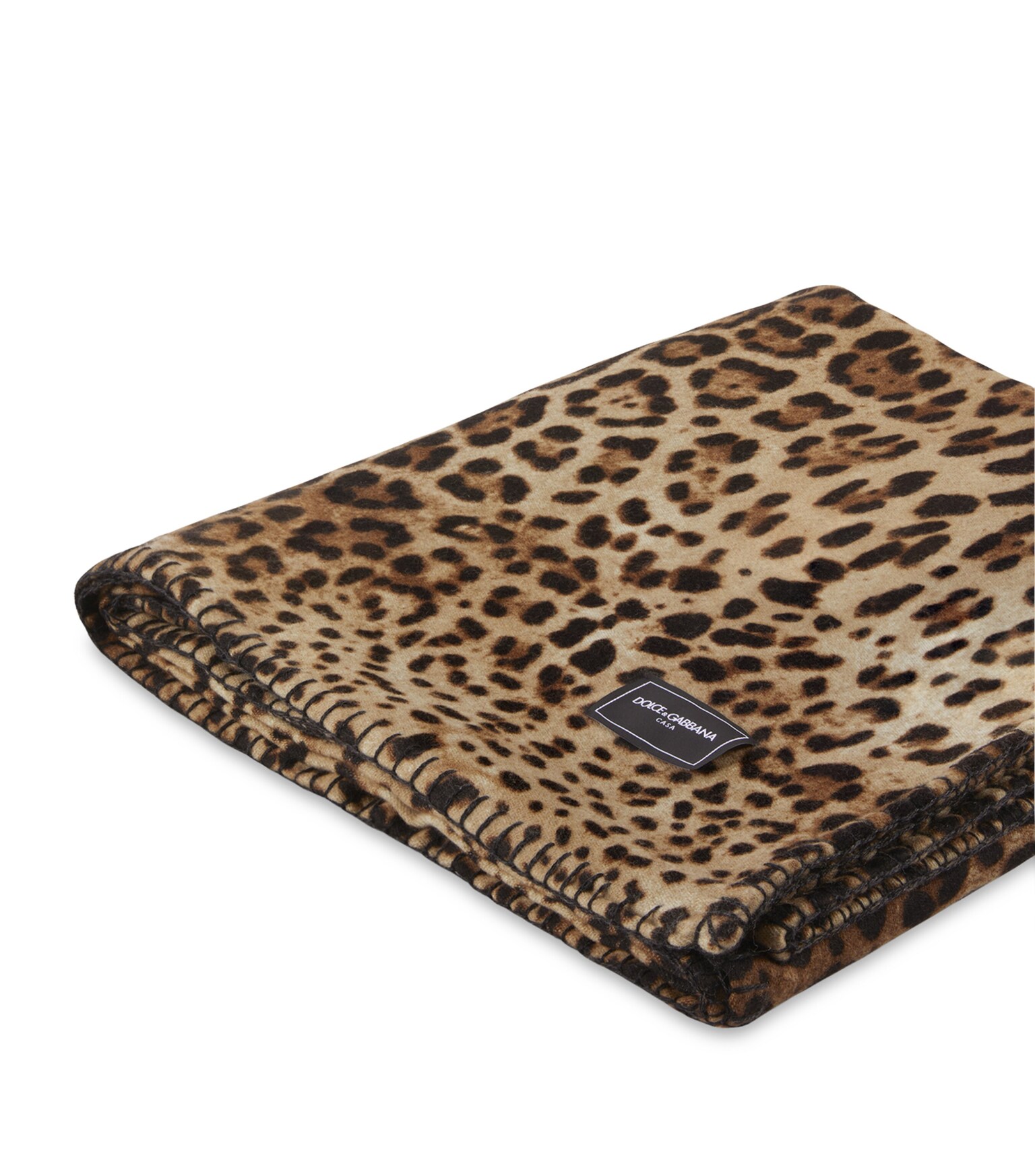 Add to Cart, Ashley Graham: Dolce & Gabbana Casa Multi Wool-Silk Leopardo Blanket, available at Harrods