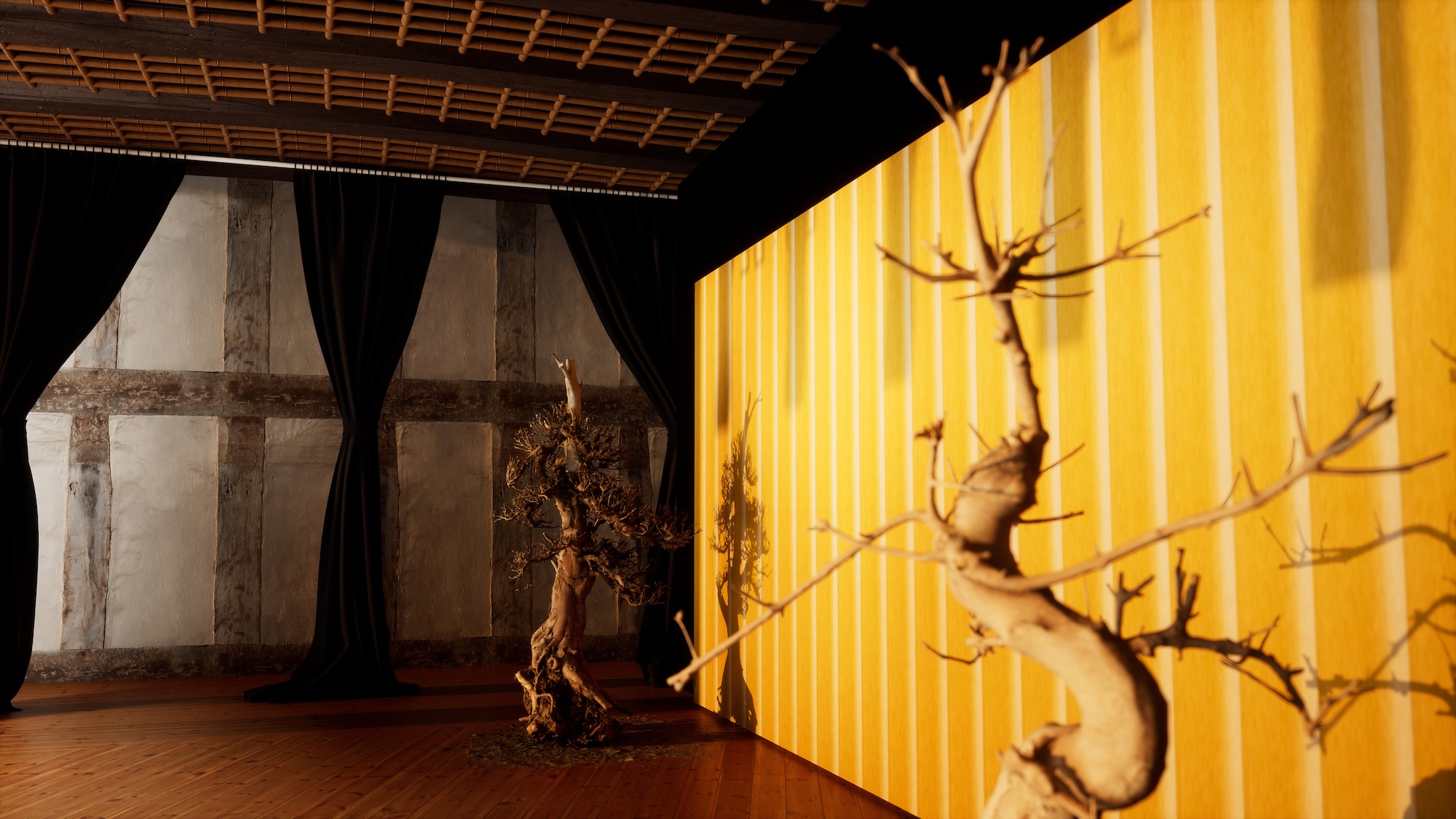 Stills from the video installations in Helen Marten's "30 Blizzards." exhibit at Art Basel Paris Public Program.