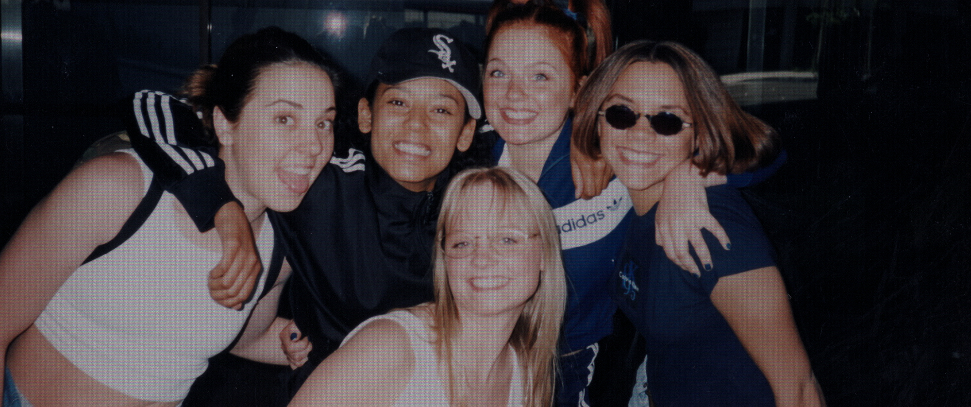 The Spice Girls in a still from the Netflix documentary