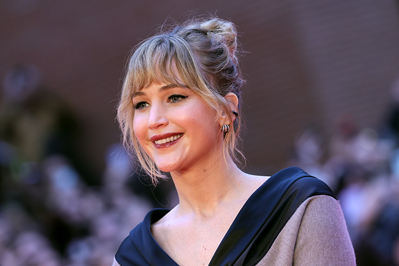ROME, ITALY - OCTOBER 20: Jennifer Lawrence attends the
