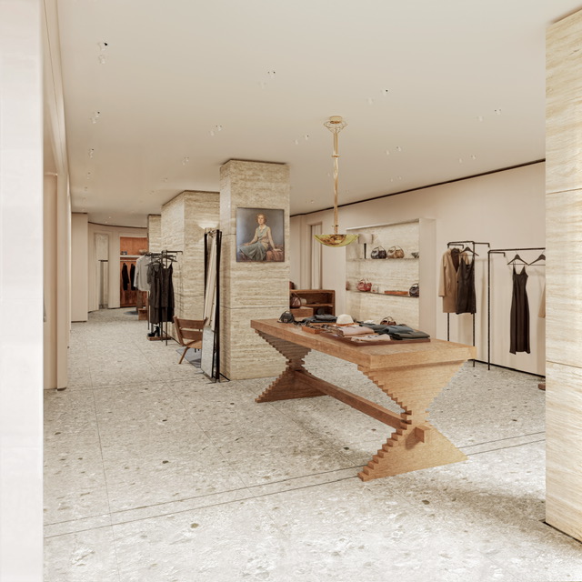 A rendering of the Madison Avenue store, which is set to open in mid-November.