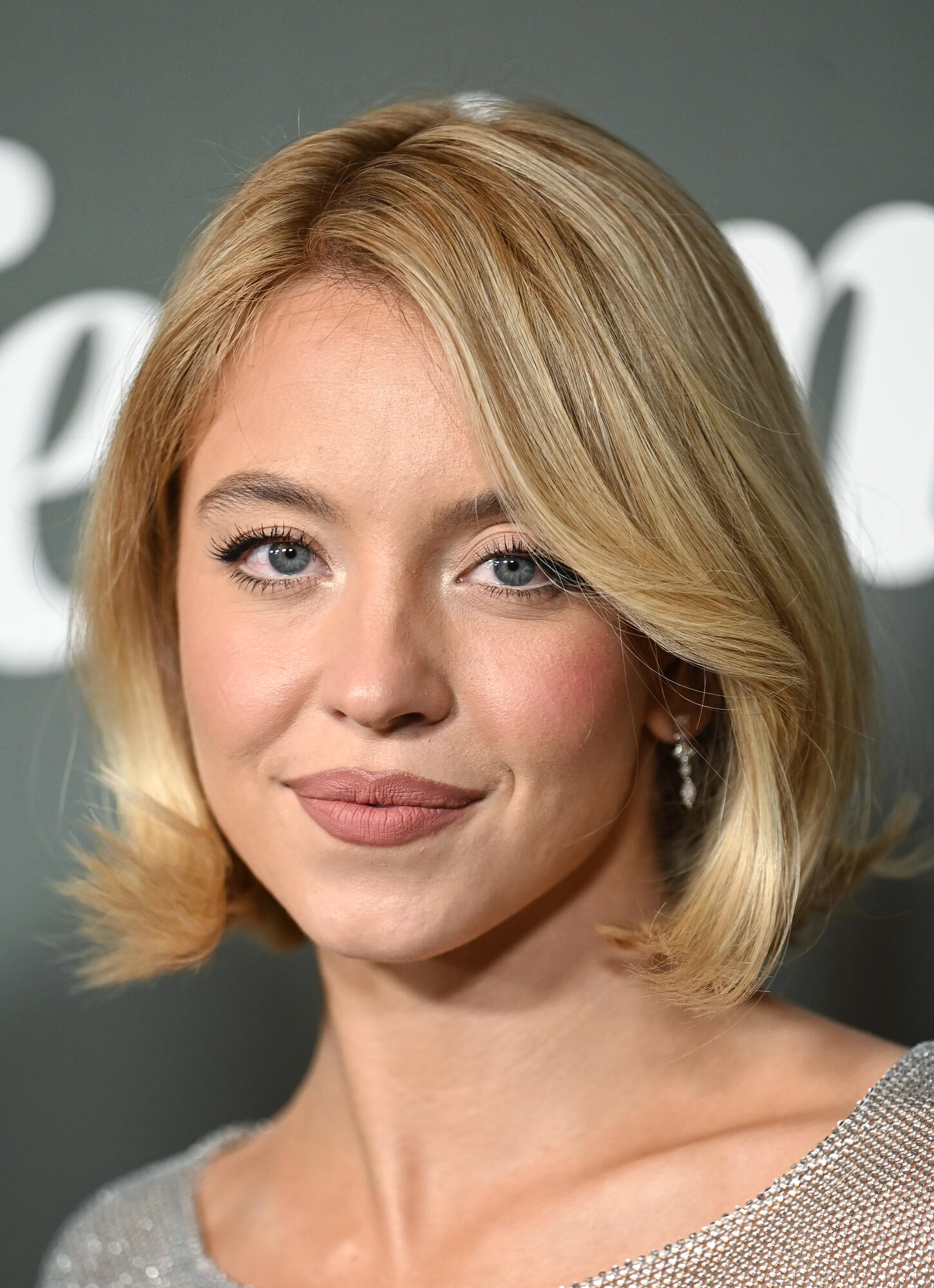 Sydney Sweeney with a straight bob at Variety's 2025 Power of Women Los Angeles.