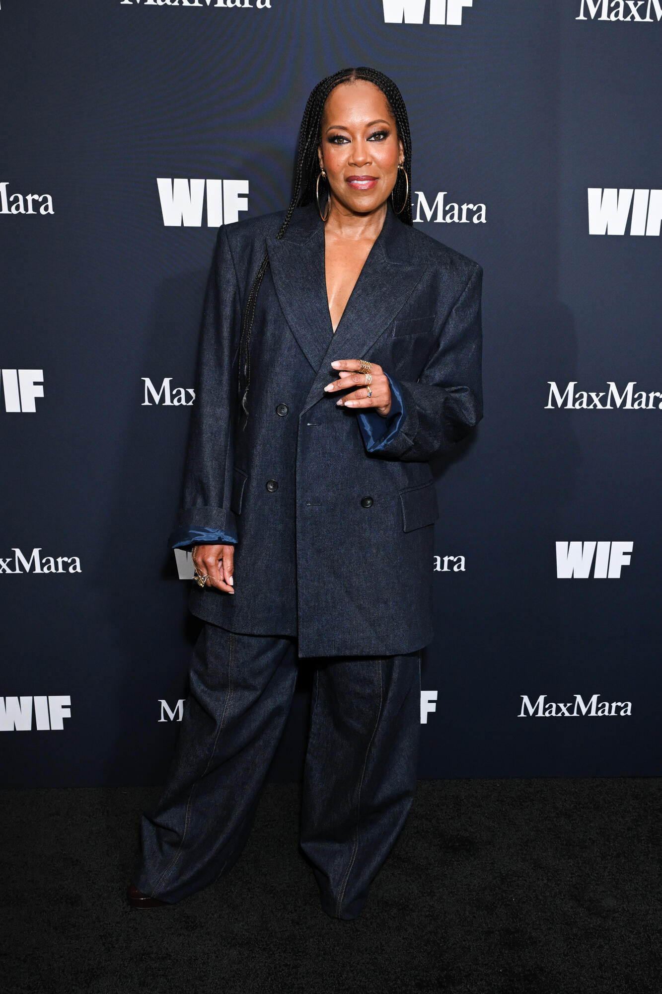 Regina King at the 2025 WIF Honors held at The Beverly Hilton on November 06, 2025 in Los Angeles, California.