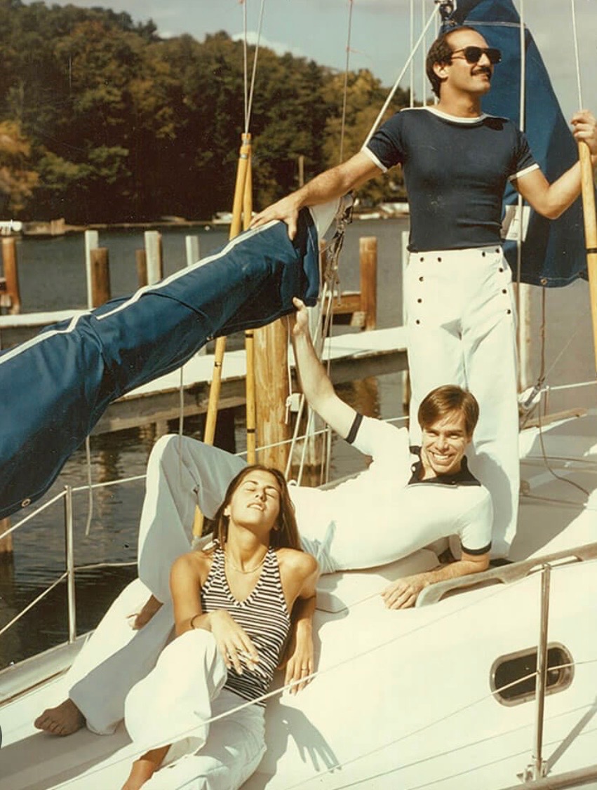 Larry Stemerman and Tommy Hilfiger
