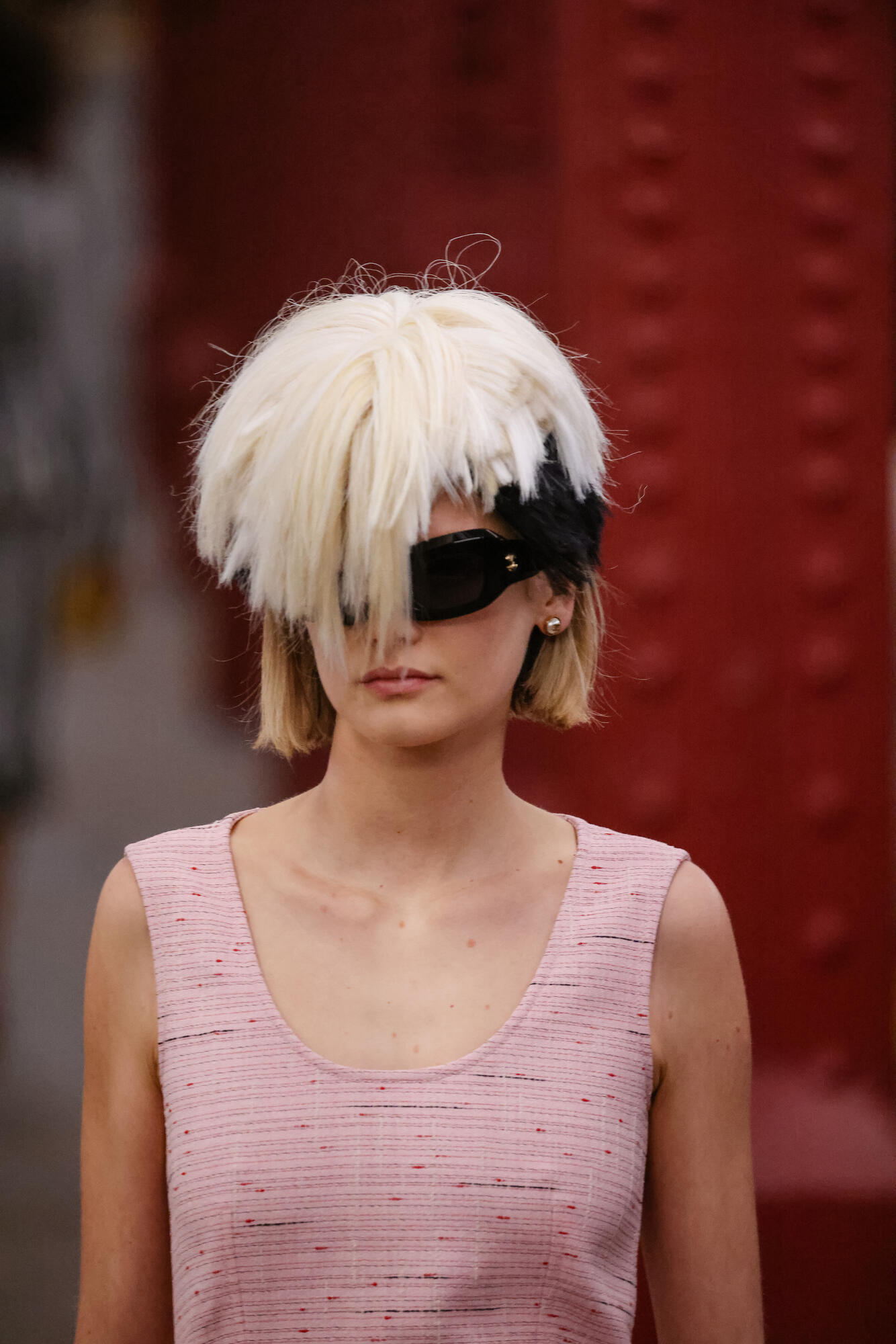 model on the runway at Chanel 2025/26 Métiers d'art on December 02, 2025 in New York, New York.