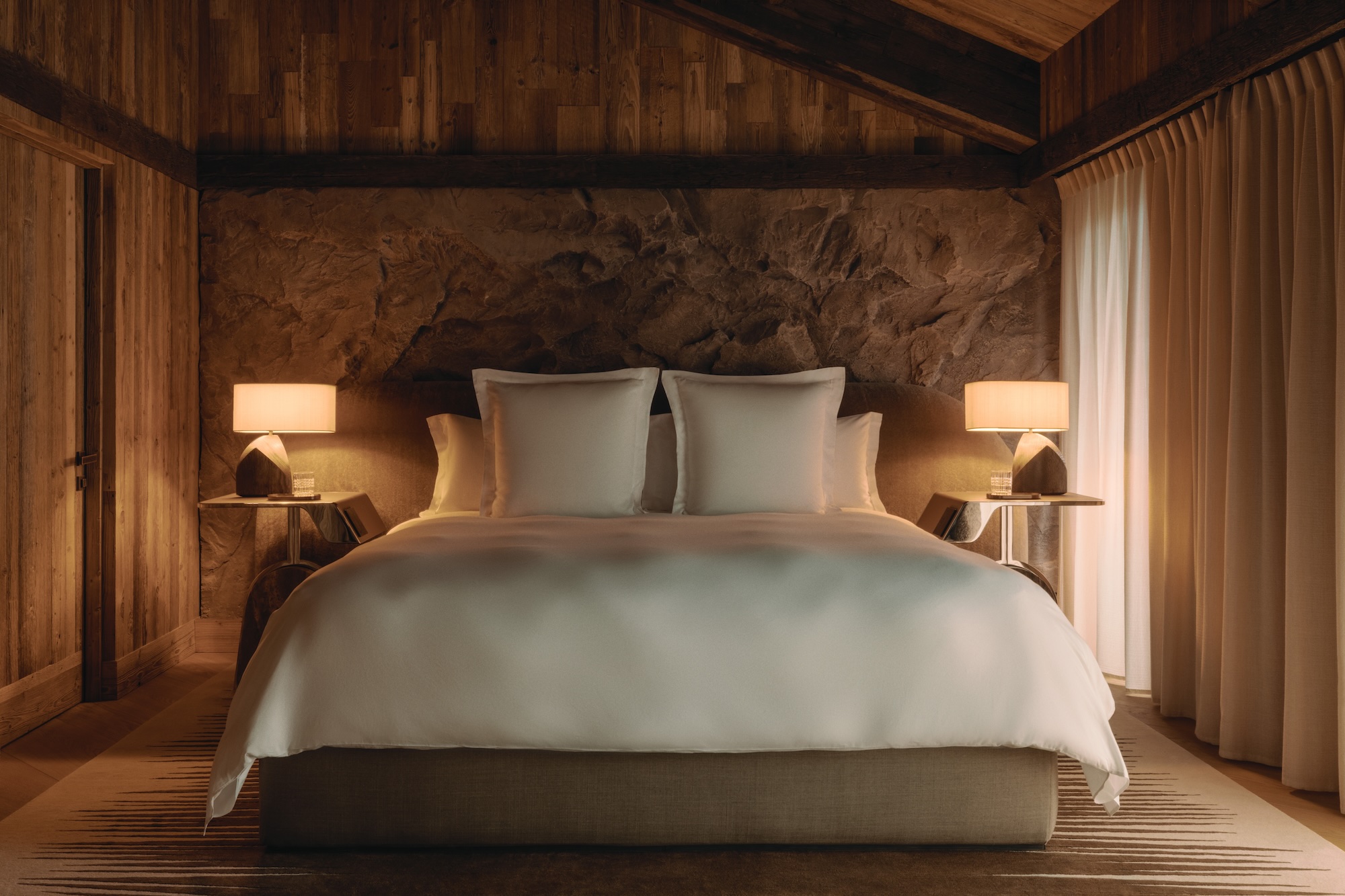 Accomodations at Courchevel Le Jardin Alpin.