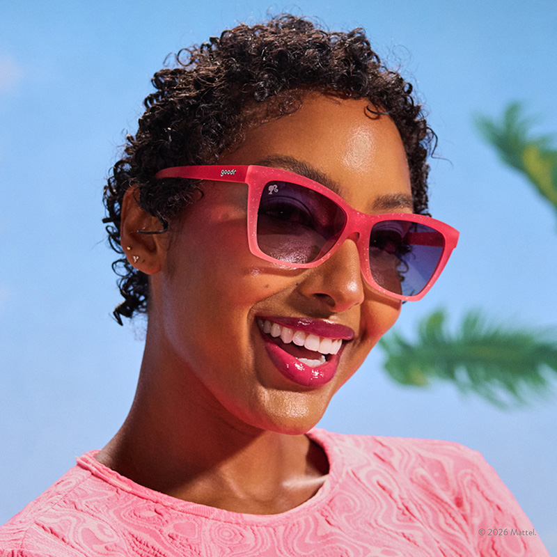 Goodr collaborates with Mattel on Barbie and Ken-inspired sunglasses.