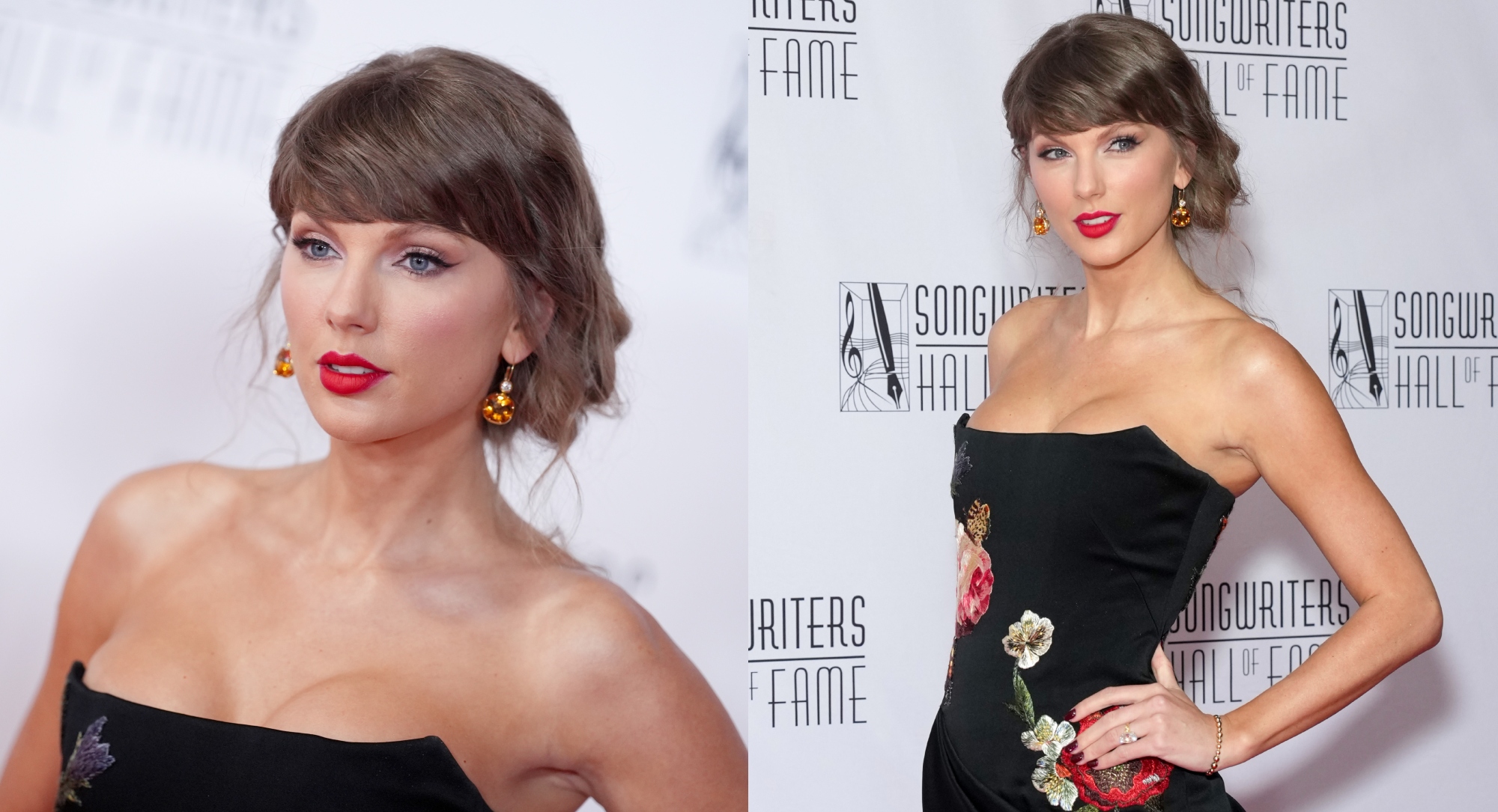Taylor Swift wears Givenchy at the 55th Annual Songwriters Hall of Fame Induction and awards Gala on June 11 in New York City.