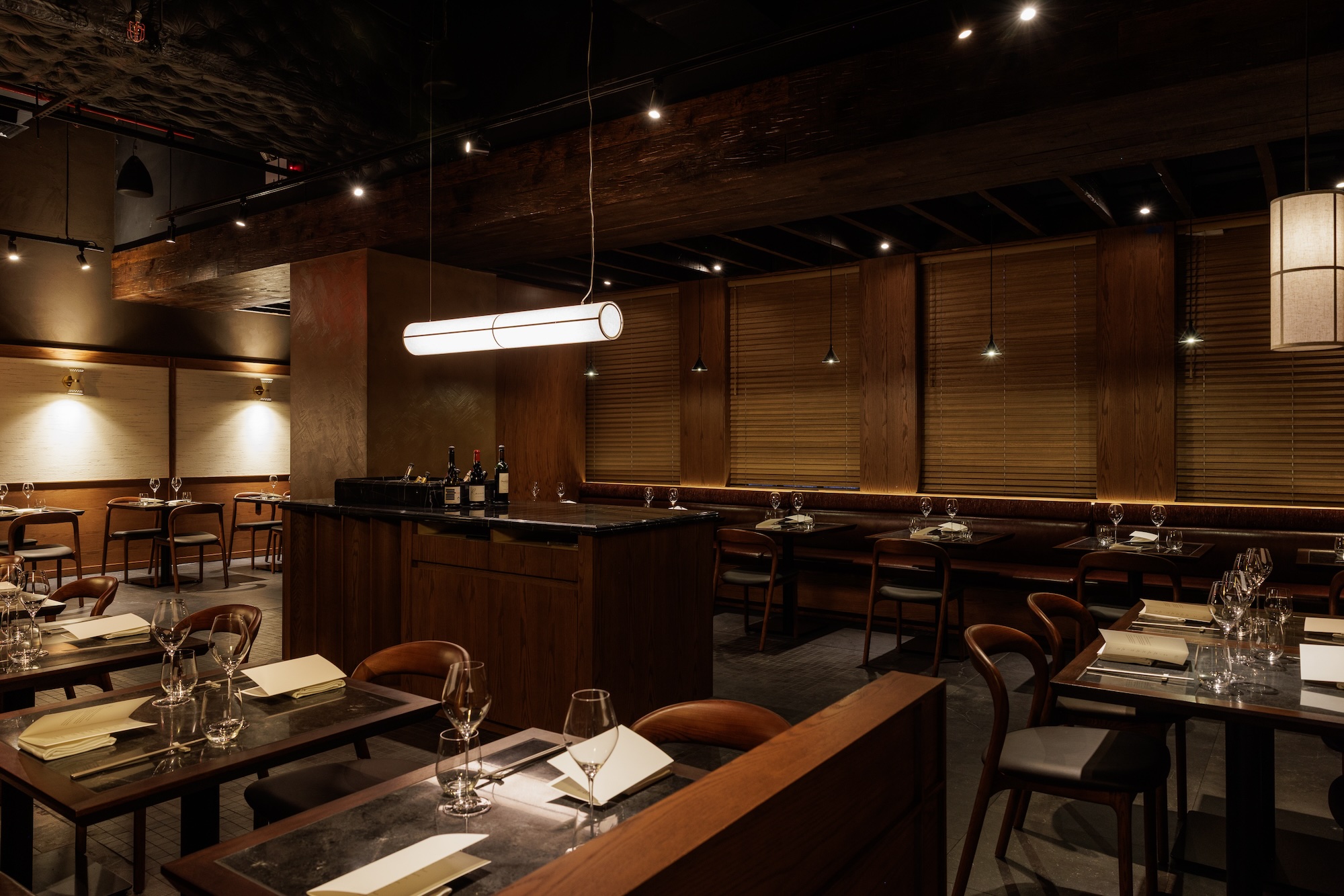 Inside the Muje dining room.
